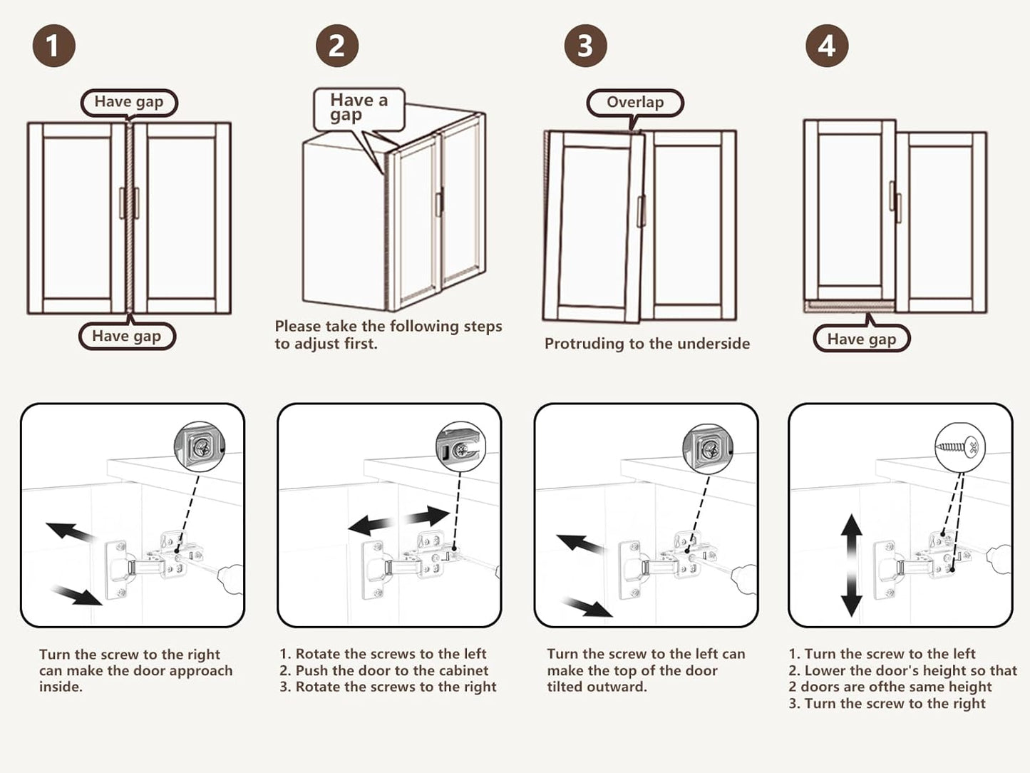 Sideboard Buffet Cabinet with 2 Drawers, Farmhouse Kitchen Pantry with Adjustable Shelves, Coffee Bar Cupboard Cabinet with 3 Doors for Kitchen, Dining Room (Black)