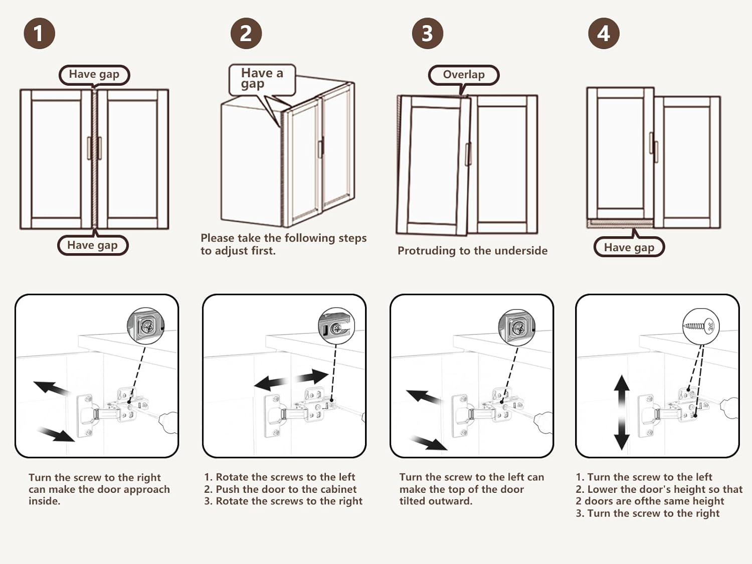 Sideboard Buffet Cabinet with 2 Drawers, Farmhouse Kitchen Pantry with Adjustable Shelves, Coffee Bar Cupboard Cabinet with 3 Doors for Kitchen, Dining Room (Black)